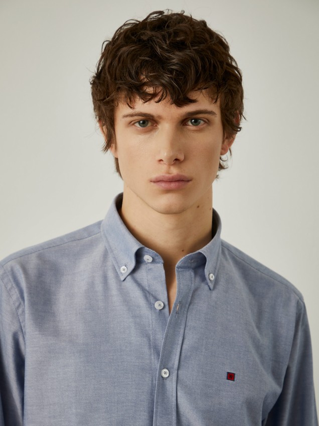 Camisa oxford regular fit