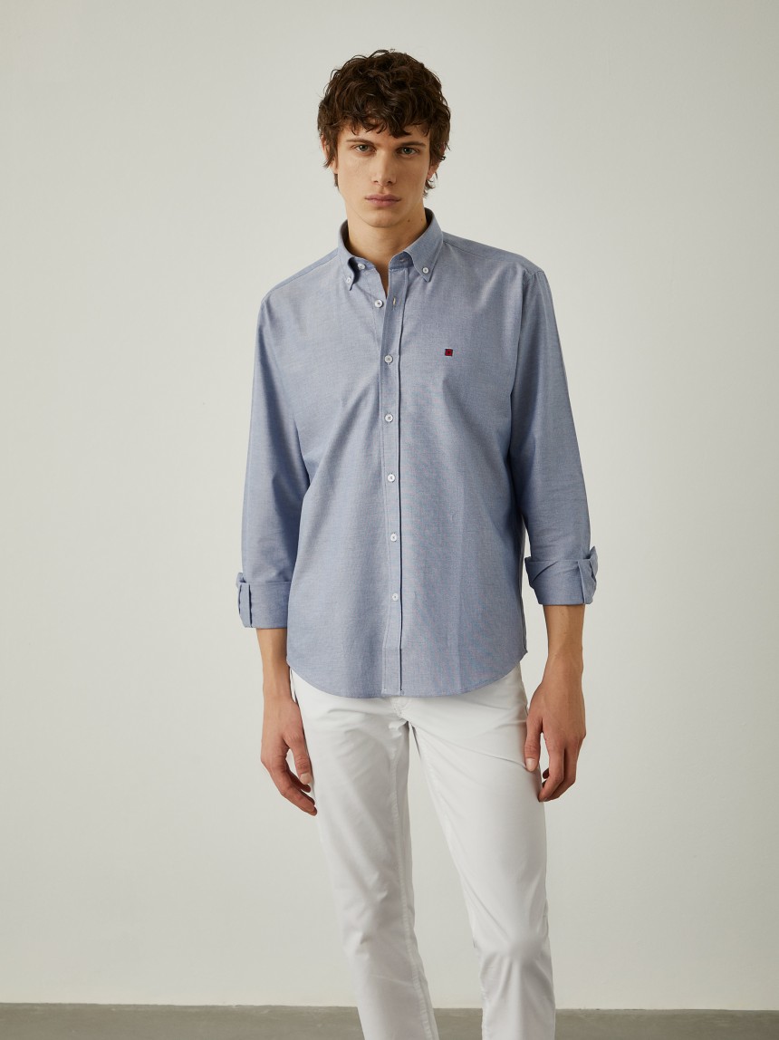 Camisa oxford regular fit