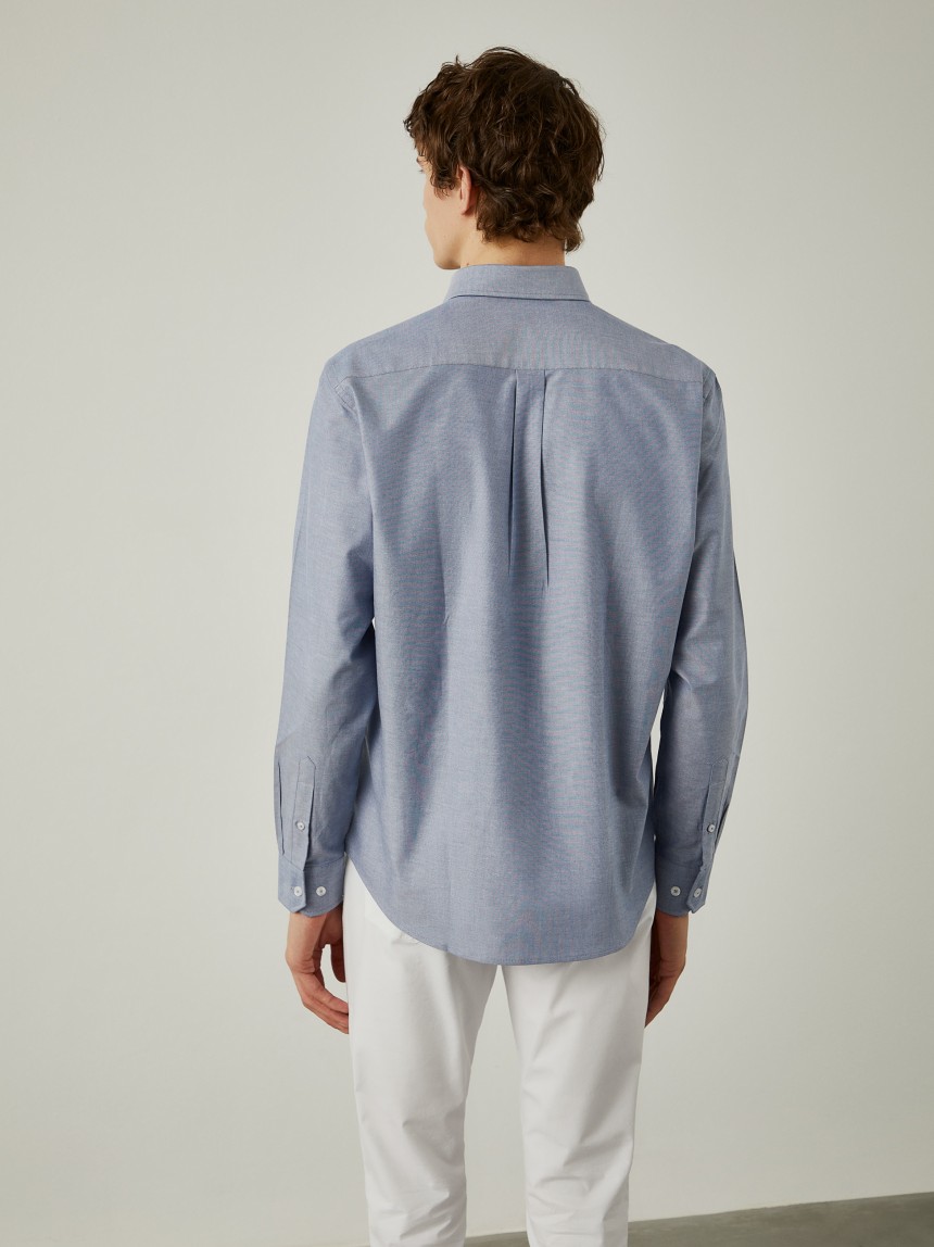 Camisa oxford regular fit