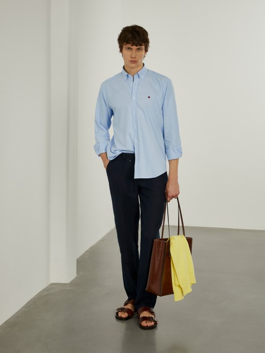 Camisa oxford regular fit