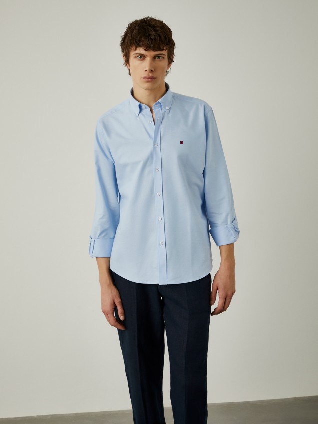 Camisa oxford regular fit