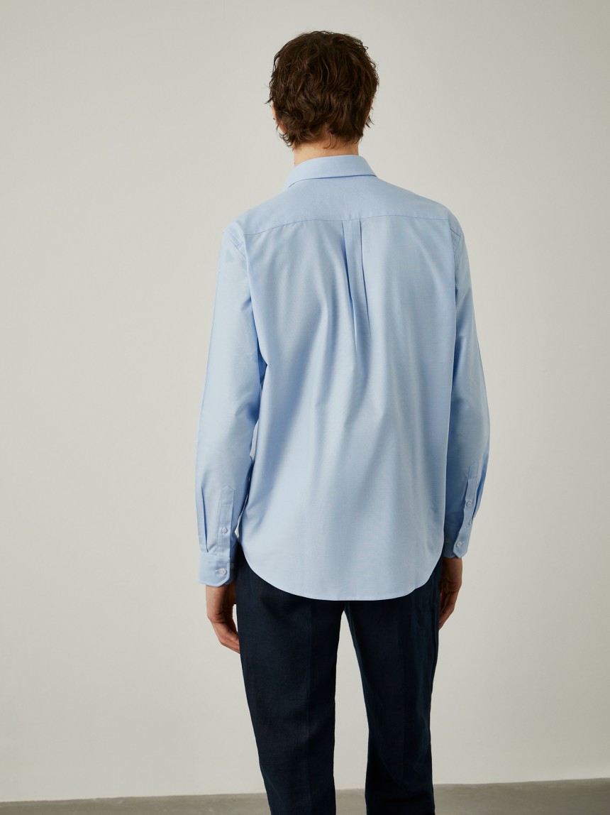 Camisa oxford regular fit