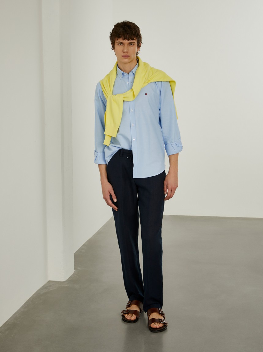 Camisa oxford regular fit