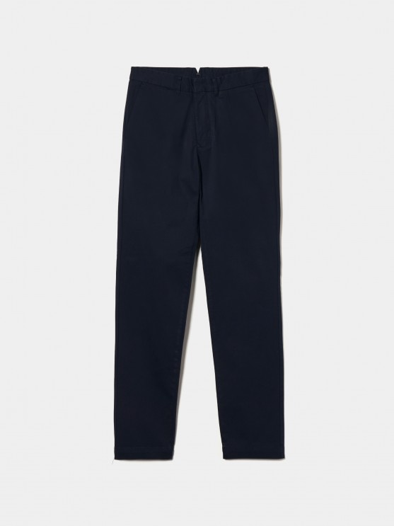 Twill chino pants