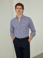 Camisa Oxford cuadros