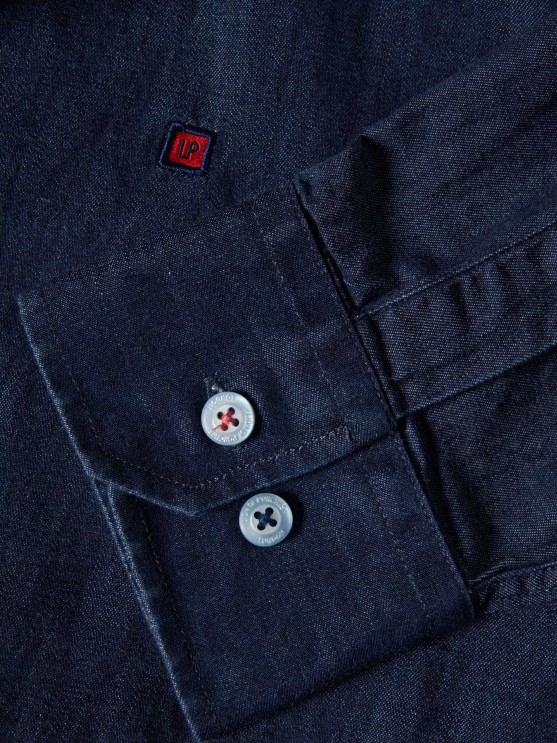 Camisa denim slim fit