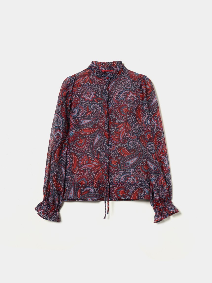 Cornucopia blouse