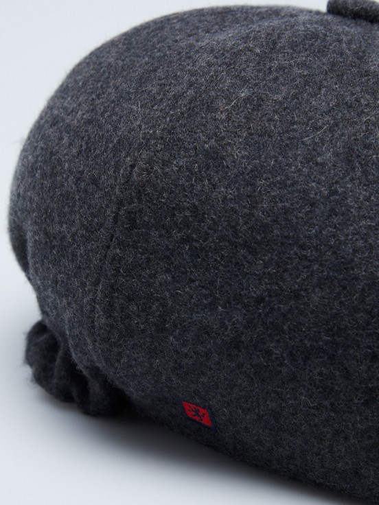 Wool blend beret