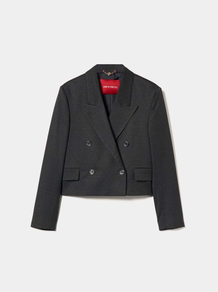 cropped blazer
