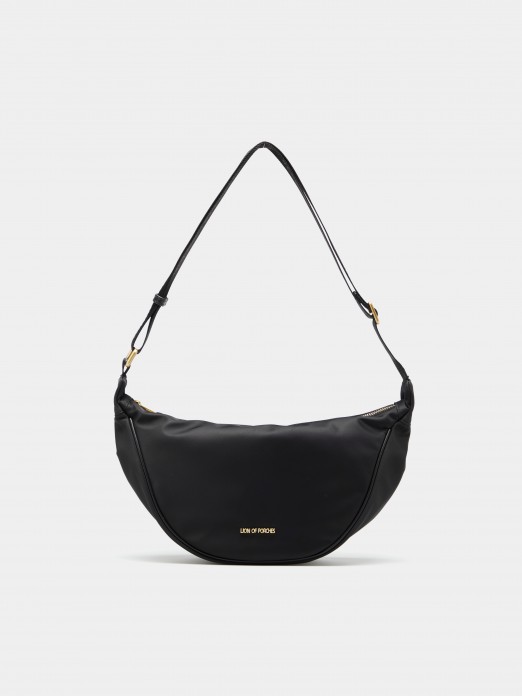 Half-moon shoulder bag