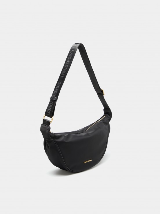 Half-moon shoulder bag