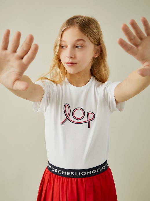 T-shirt with embroidery