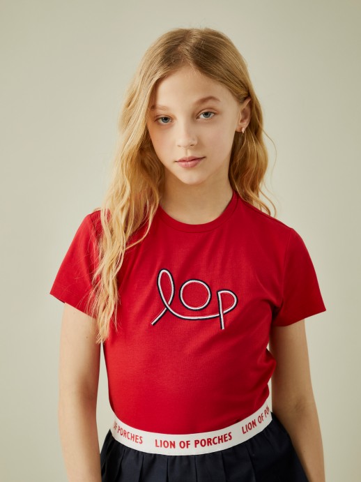 T-shirt with embroidery