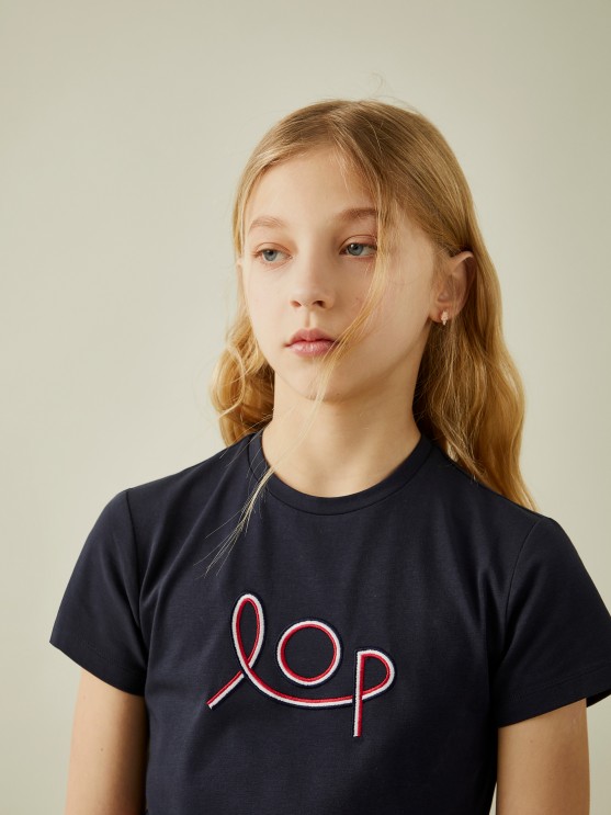 T-shirt with embroidery
