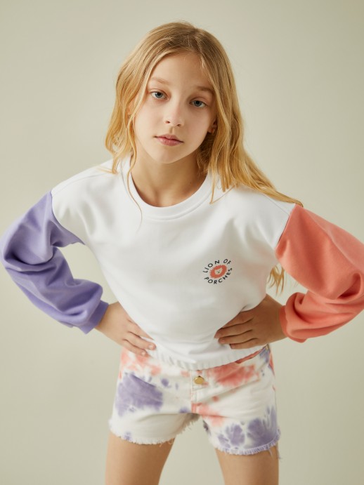 Colorblock sweater