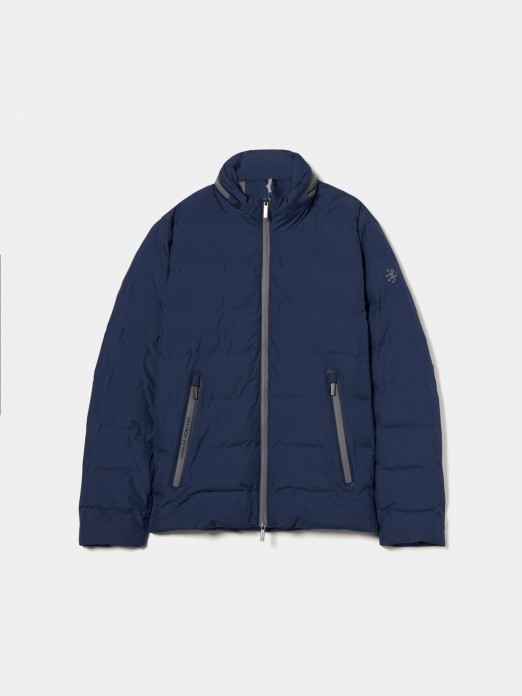 Water-repellent quilted jacket