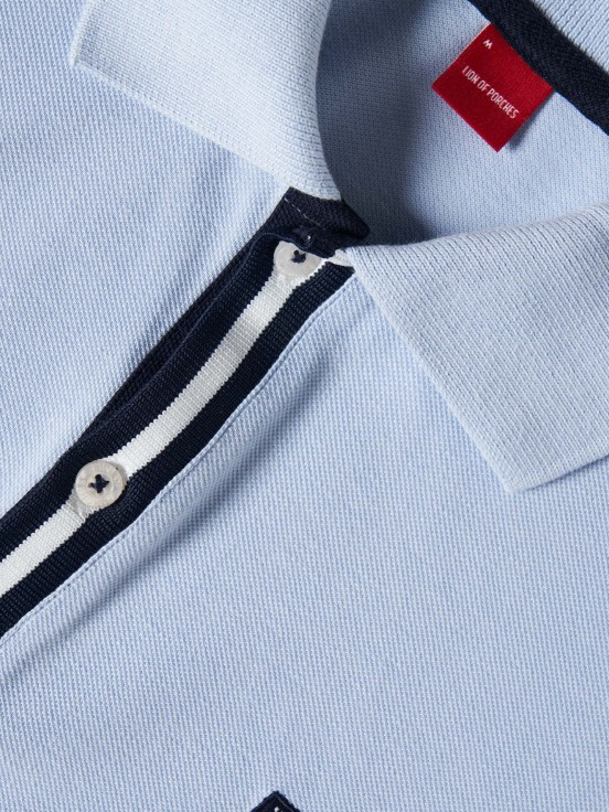 Short sleeve cotton polo
