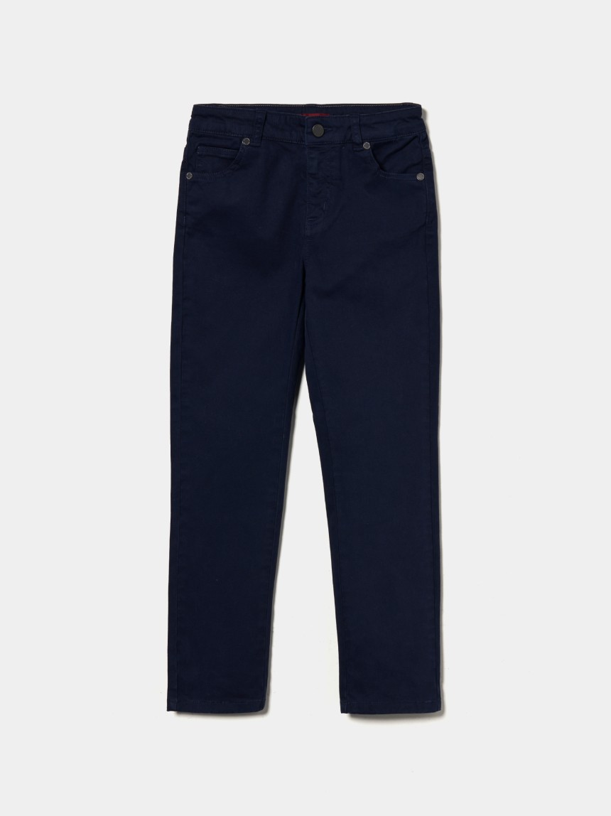 Cal�as de sarja regular fit