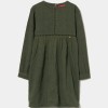 Vestido bordado flores