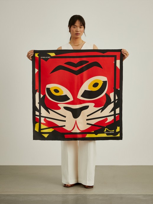Silk scarf