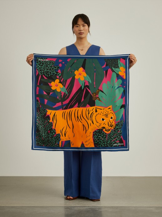 Silk scarf