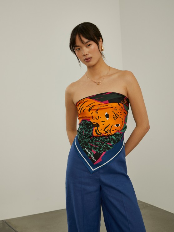 Silk scarf