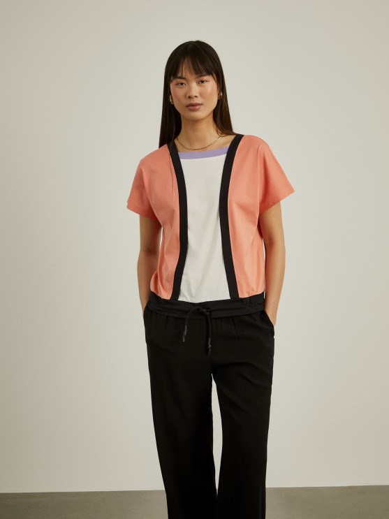 Color block t-shirt