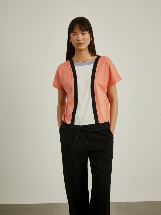 T-shirt color block