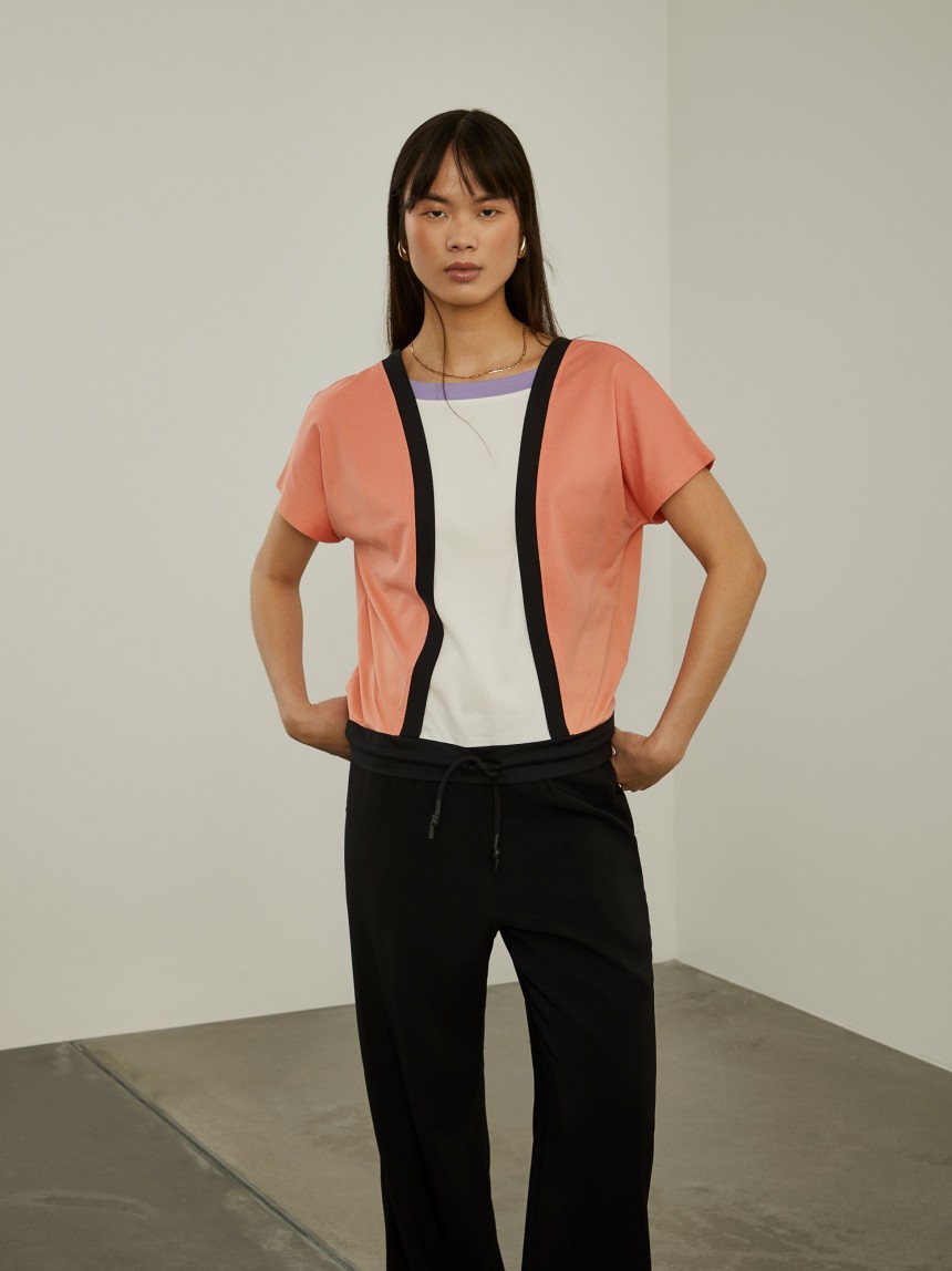 Color block t-shirt