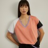 Color block t-shirt