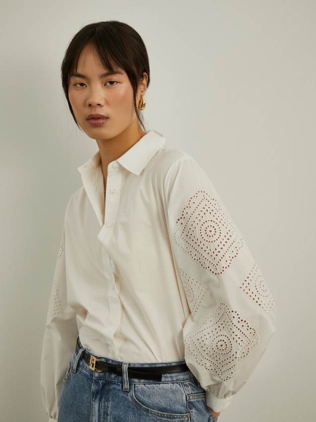 Camisa manga de bal�o - Image product