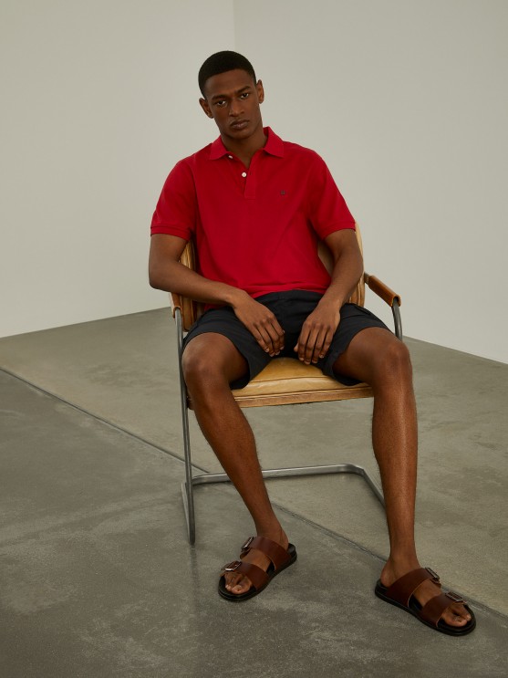 Polo piqu regular fit