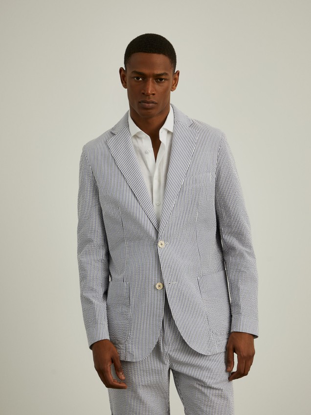 Blazer de riscas