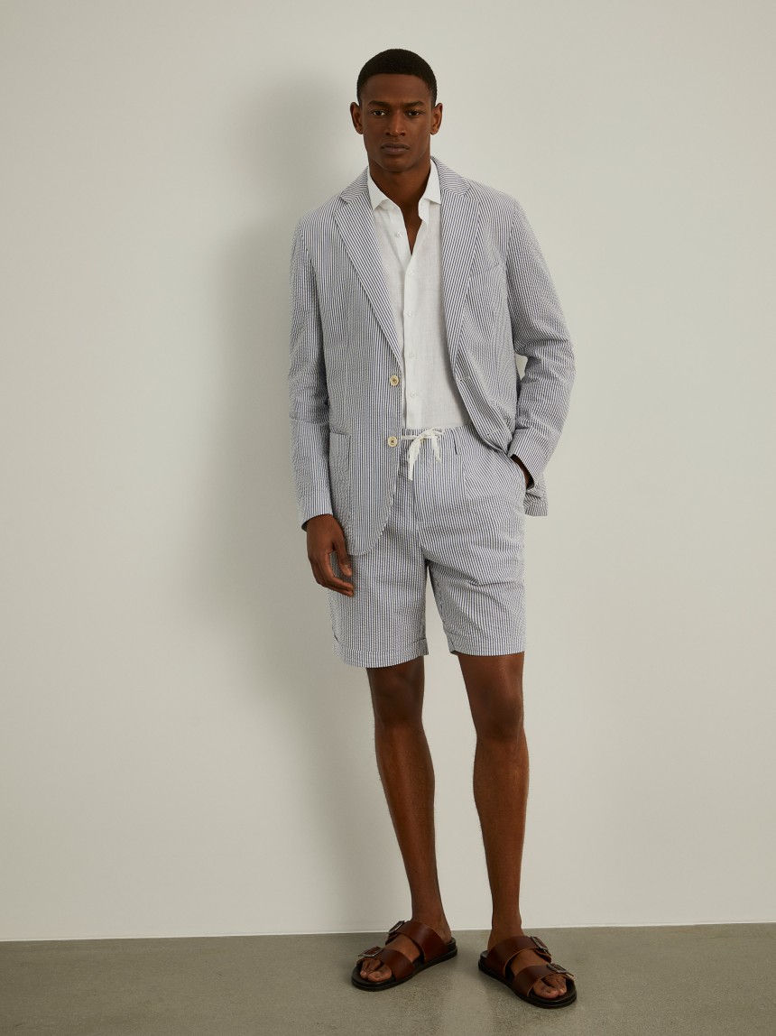 Blazer de riscas