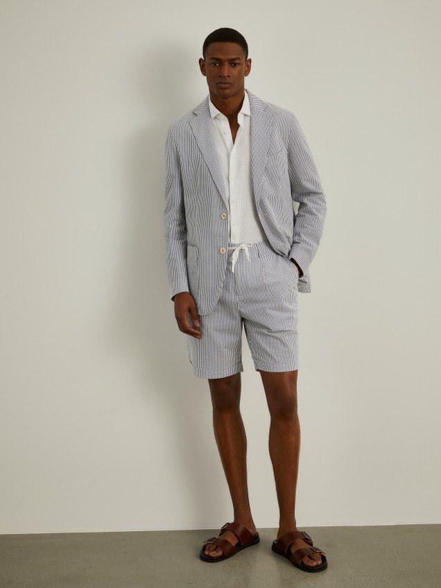 Blazer de riscas