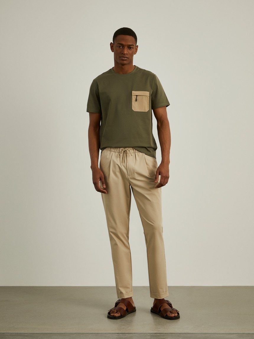 Cal�as jogger malha t�cnica