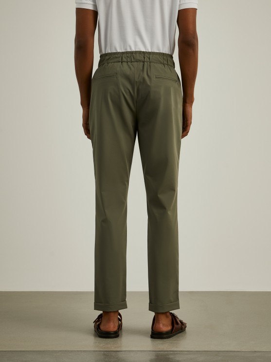 Technical mesh jogger pants