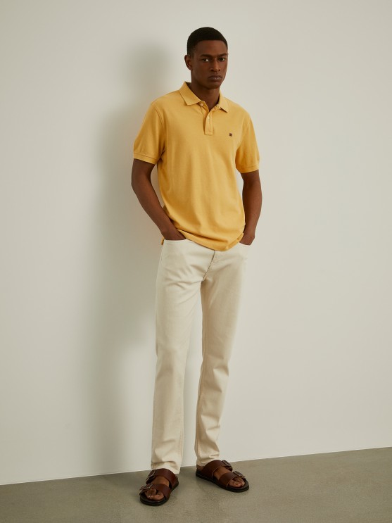 Polo bsico regular fit