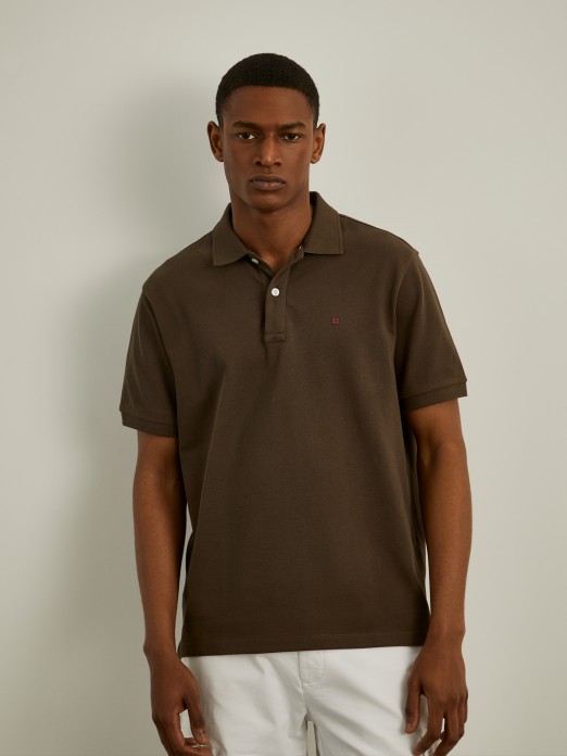 Polo bsico regular fit