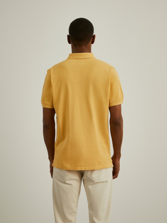 Basic regular fit polo shirt