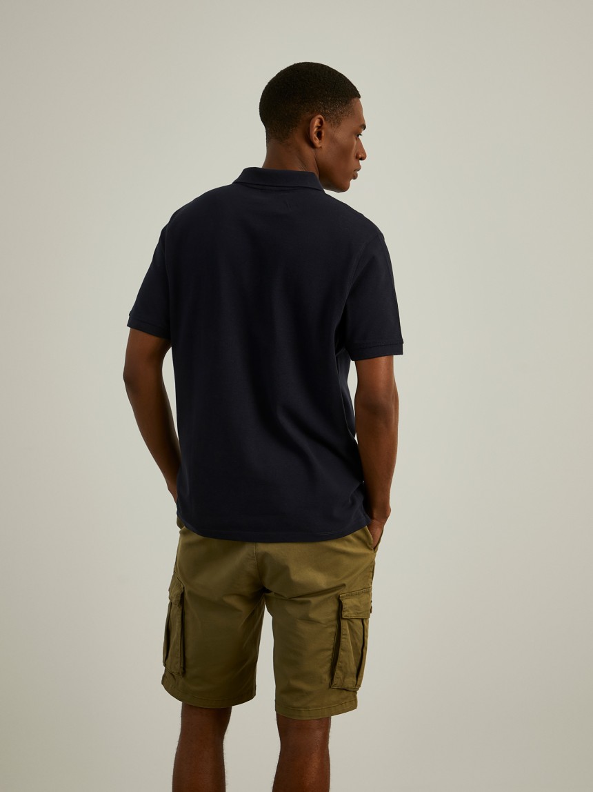 Basic regular fit polo shirt