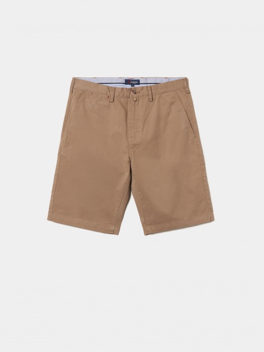 Bermudas para homem chino slim fit