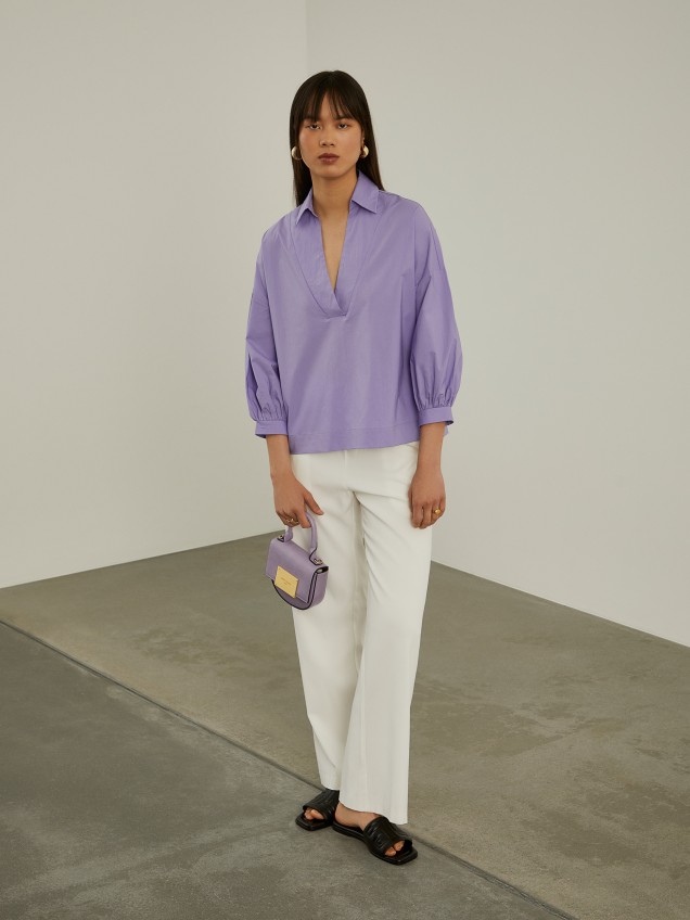 Shirt with flared sleeves - Image product