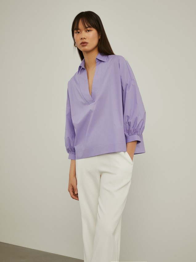Shirt with flared sleeves - Image product