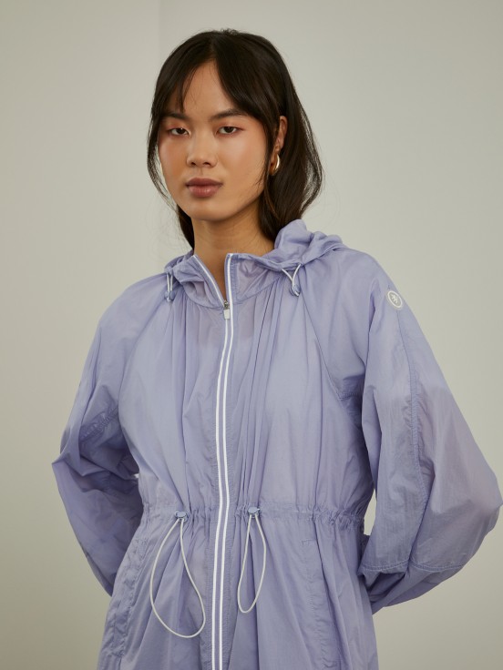Parka with UV protection