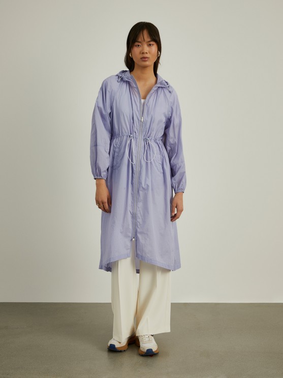 Parka with UV protection