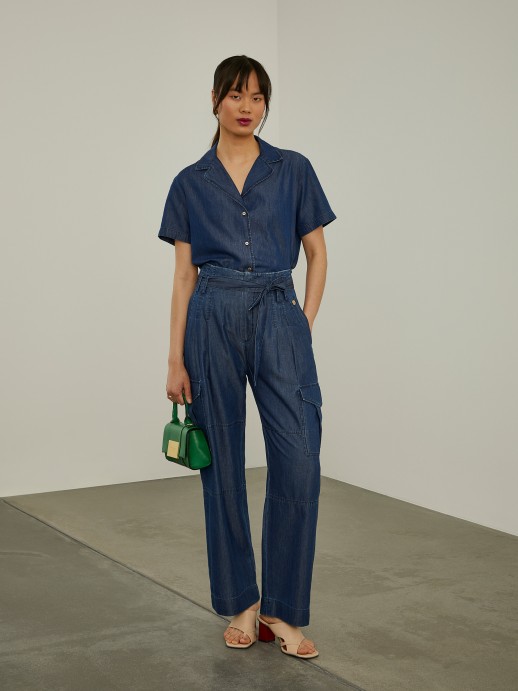 Denim shirt