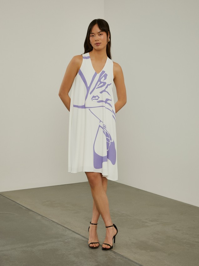 Flowy sleeveless dress