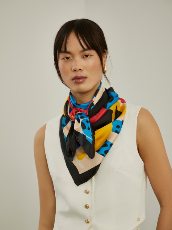 Printed scarf