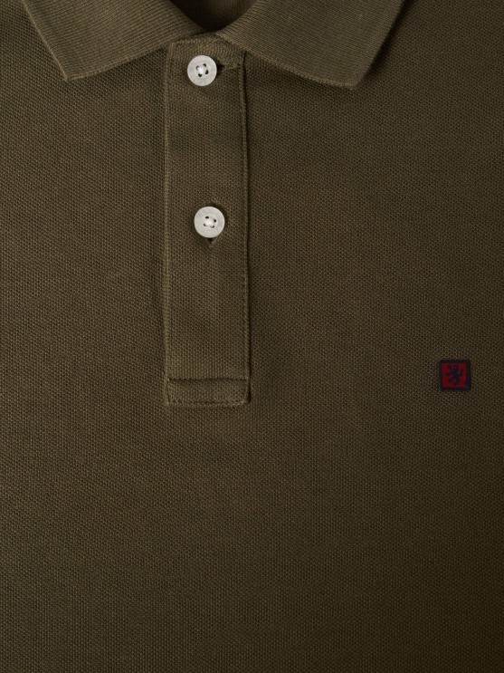 Basic regular fit polo shirt